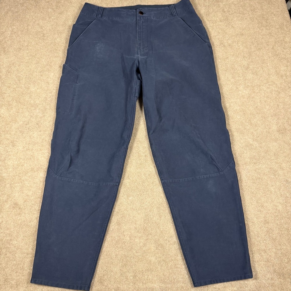 Lululemon Utilitech Carpenter Pants Men Size 32x28 Navy Casual Tapered Minimal